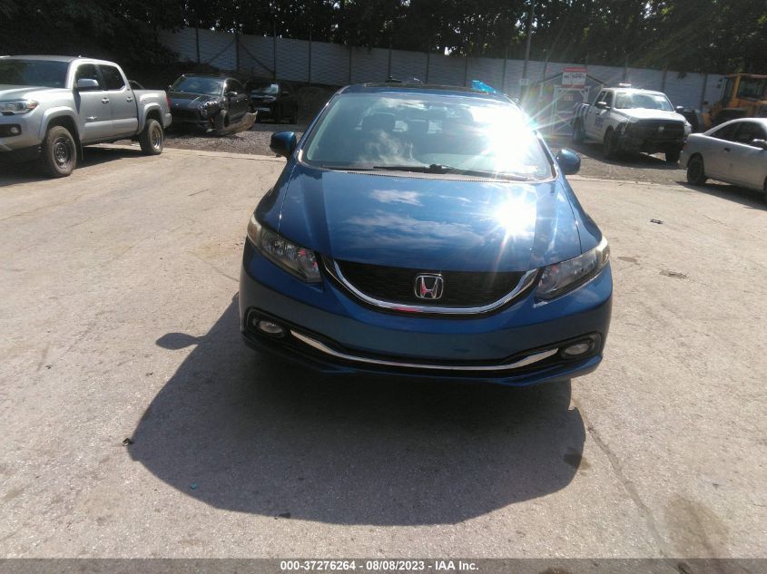 2013 HONDA CIVIC SDN EX-L - 19XFB2F98DE249360