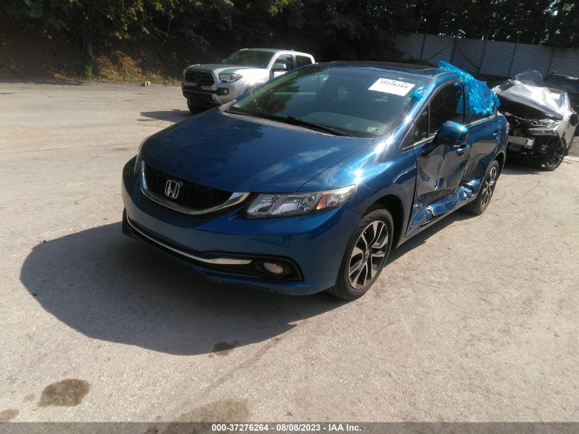 2013 HONDA CIVIC SDN EX-L - 19XFB2F98DE249360