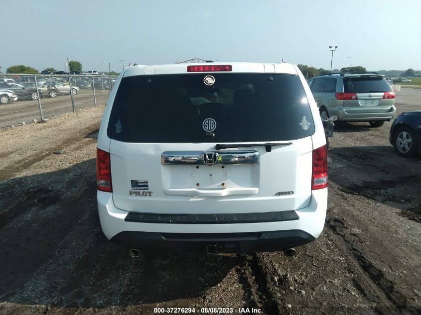 2013 HONDA PILOT EX-L - 5FNYF4H65DB059523