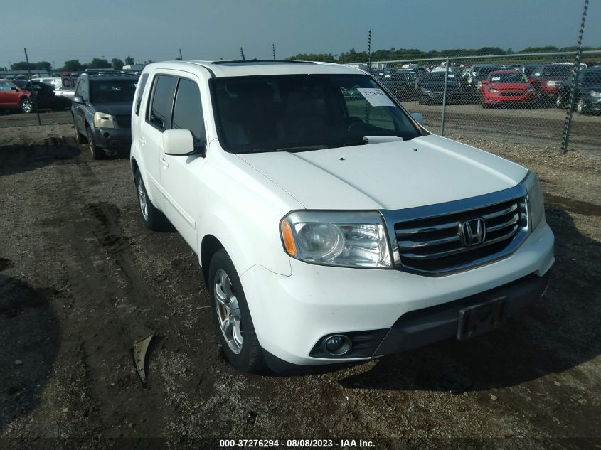 2013 HONDA PILOT EX-L - 5FNYF4H65DB059523
