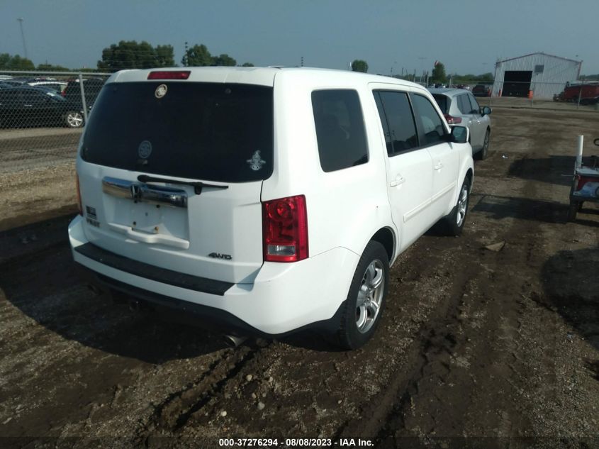 2013 HONDA PILOT EX-L - 5FNYF4H65DB059523
