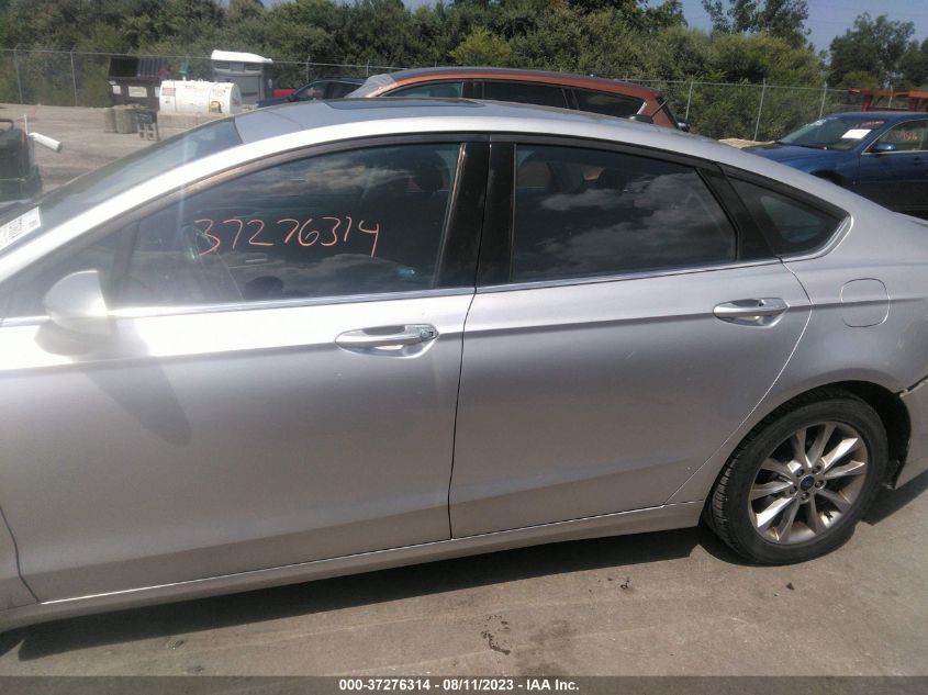 2017 FORD FUSION SE - 3FA6P0HDXHR404227