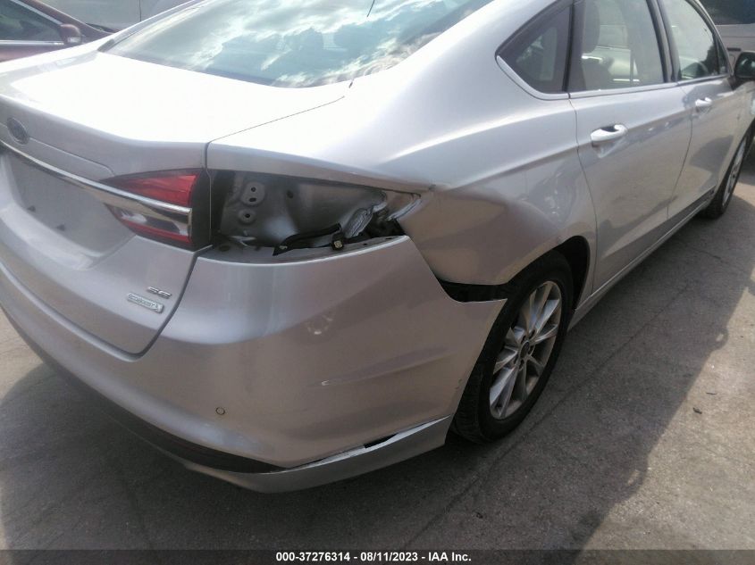 2017 FORD FUSION SE - 3FA6P0HDXHR404227
