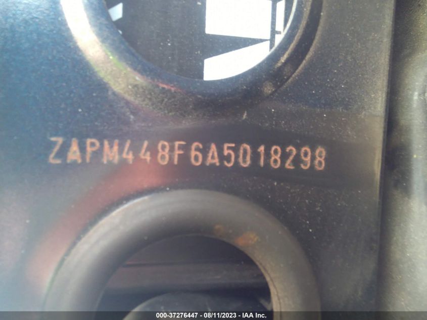 2010 VESPA LX 150 ZAPM448F6A5018298