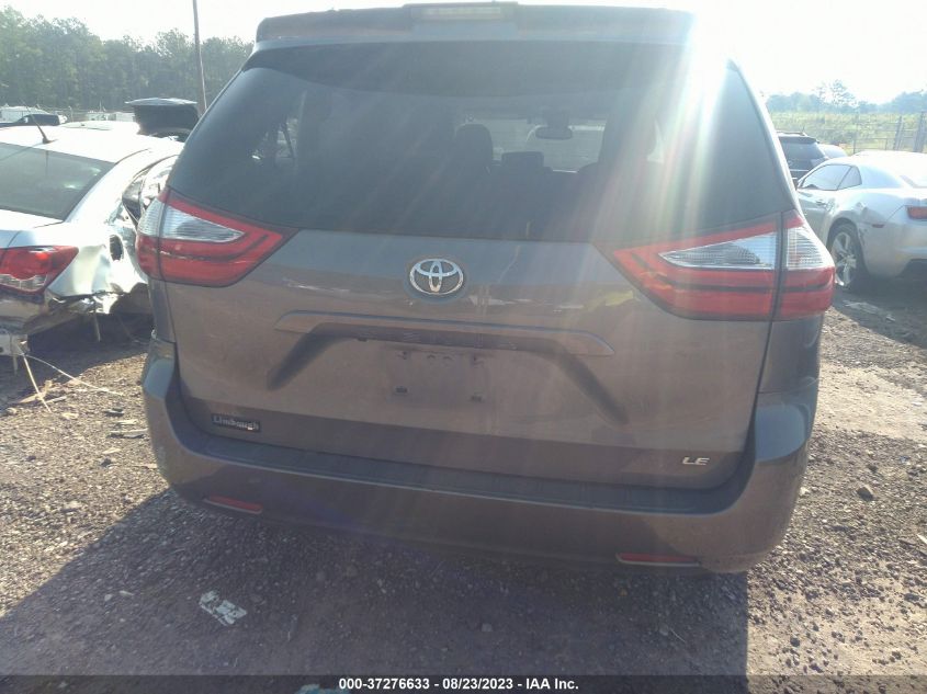 2018 TOYOTA SIENNA LE - 5TDKZ3DC8JS901989