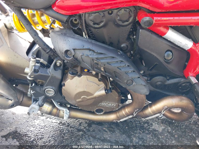 2017 DUCATI MONSTER 821 ZDM1RBTS0HB022376