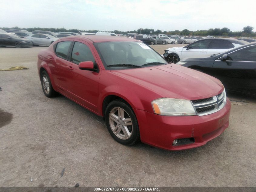2013 DODGE AVENGER SXT - 1C3CDZCBXDN588960