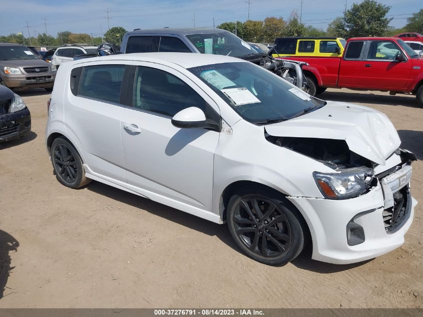 2019 CHEVROLET SONIC PREMIER - 1G1JF6SB5K4108719