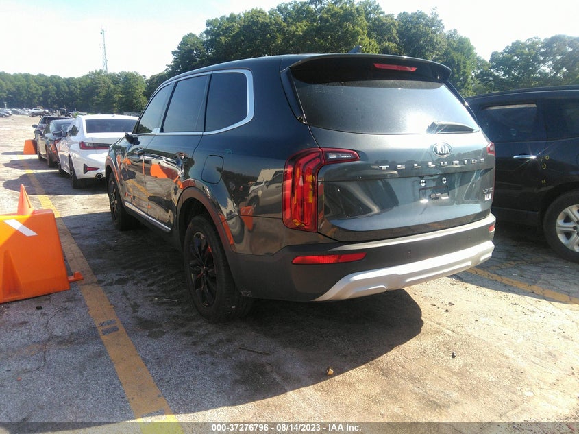 VIN 5XYP24HC2MG105699 2021 KIA TELLURIDE LX