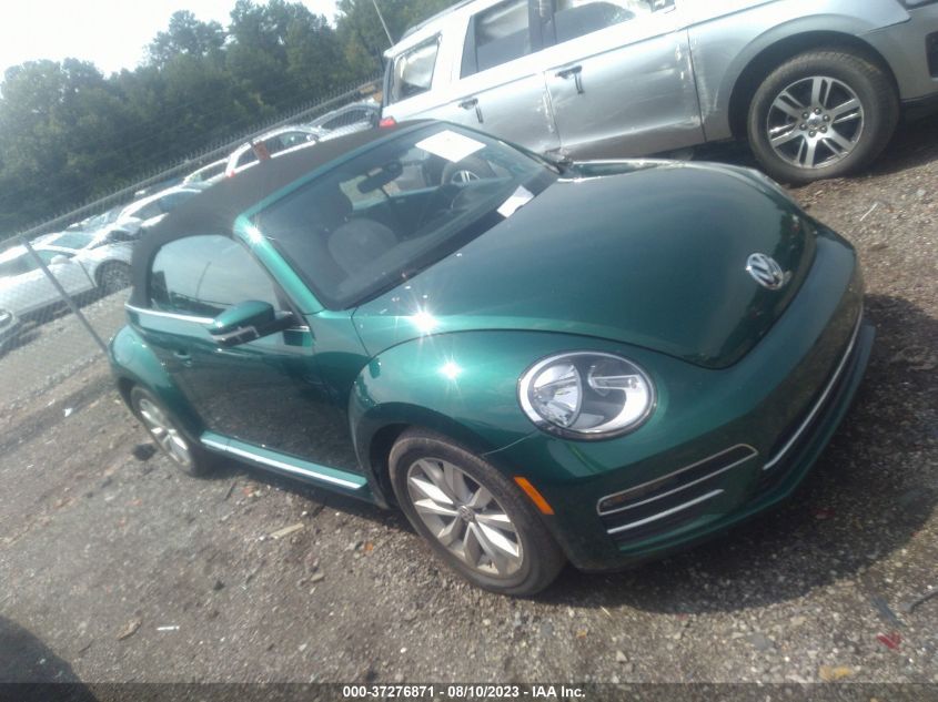 3VW517AT0HM808620 VOLKSWAGEN BEETLE CONVERTIBLE 1.8T S/1.8T SE 2017