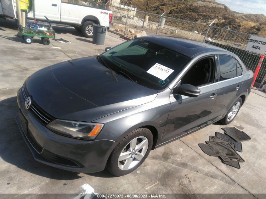 2013 VOLKSWAGEN JETTA SEDAN TDI W/PREMIUM - 3VWLL7AJXDM389413