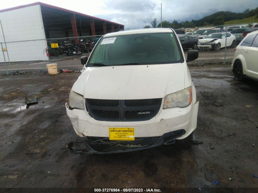 2013 RAM CARGO VAN TRADESMAN 2C4RRGAG4DR694365