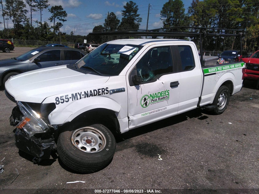 VIN 1FTEX1CB2LKF10802 2020 FORD F-150 XL