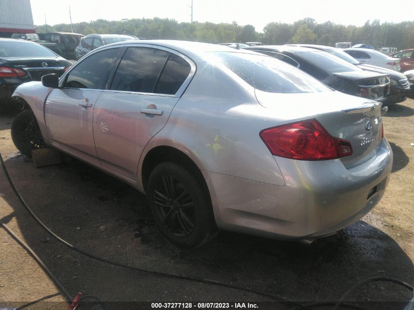 2013 INFINITI G37 SEDAN X JN1CV6AR8DM359127
