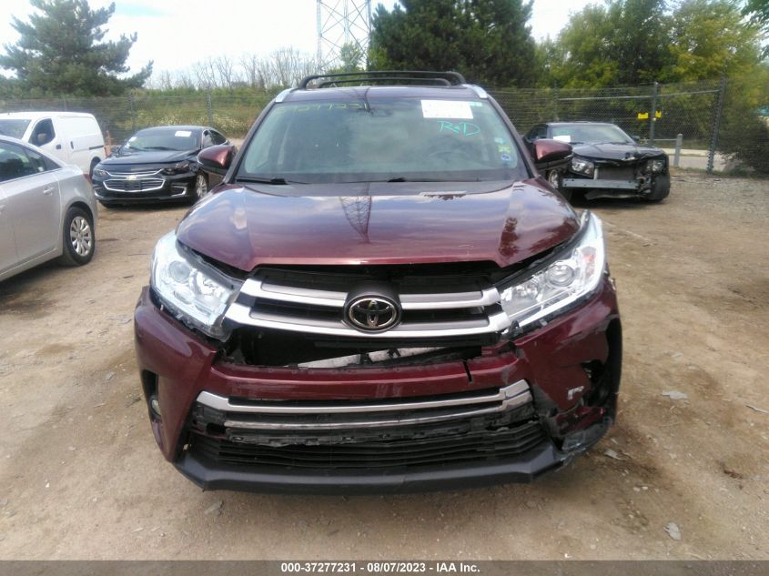 2017 TOYOTA HIGHLANDER XLE/SE - 5TDJZRFH6HS464530