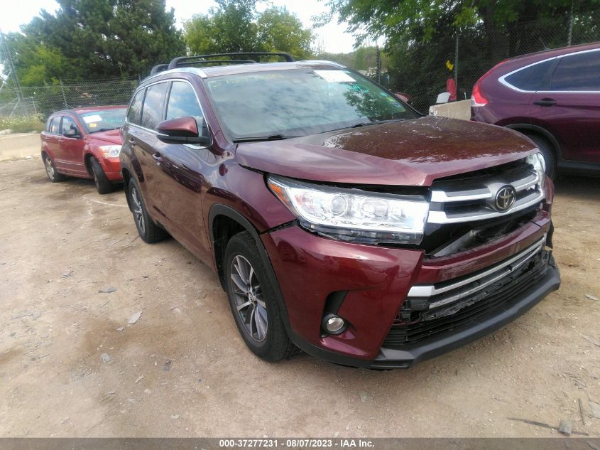 2017 TOYOTA HIGHLANDER XLE/SE - 5TDJZRFH6HS464530