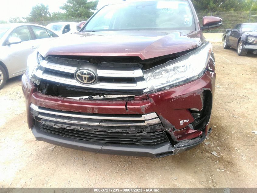 2017 TOYOTA HIGHLANDER XLE/SE - 5TDJZRFH6HS464530