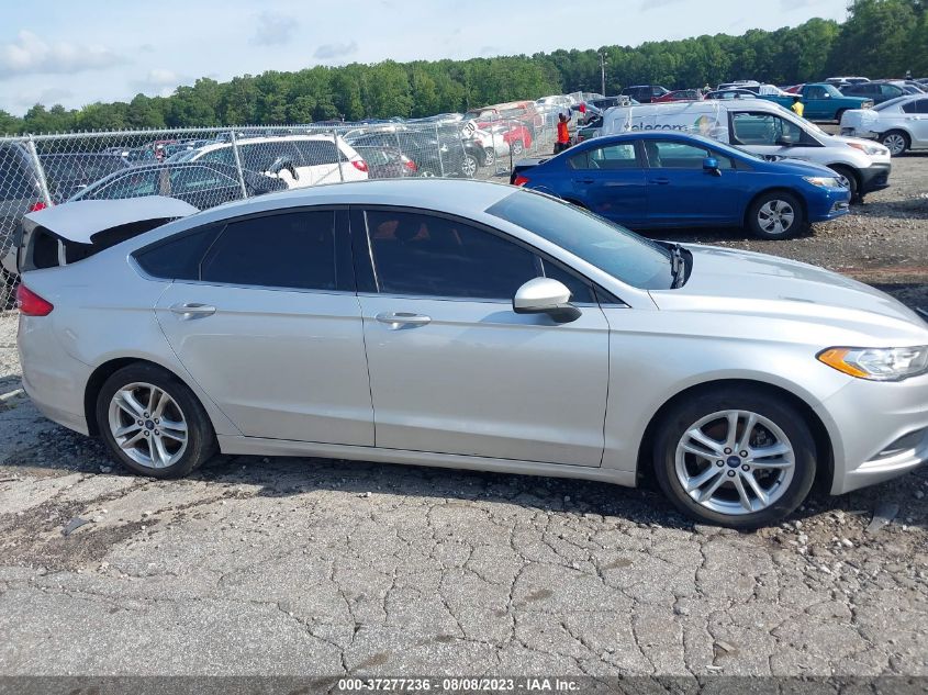 2018 FORD FUSION SE - 3FA6P0H75JR225500