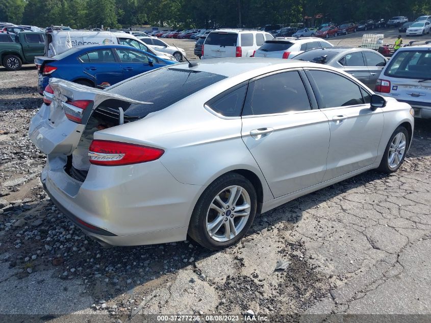 2018 FORD FUSION SE - 3FA6P0H75JR225500