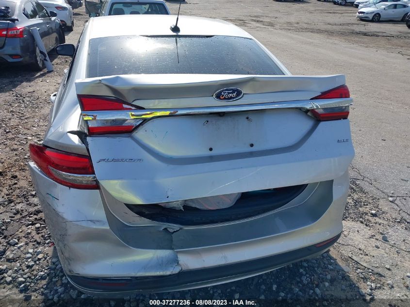 2018 FORD FUSION SE - 3FA6P0H75JR225500