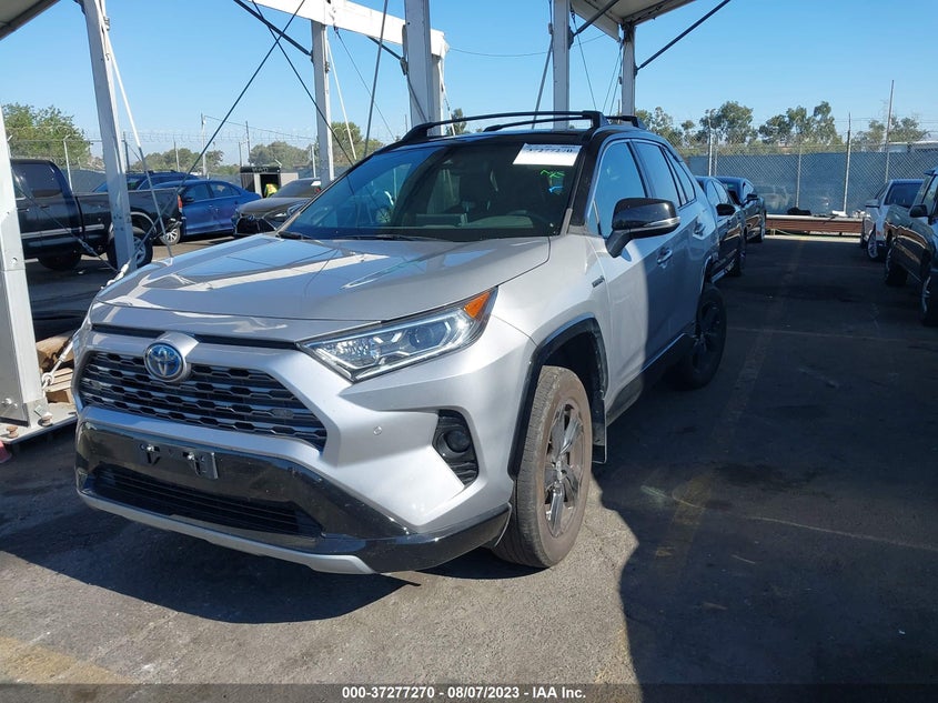 VIN 4T3E6RFVXMU038848 2021 TOYOTA RAV4 HYBRID XSE