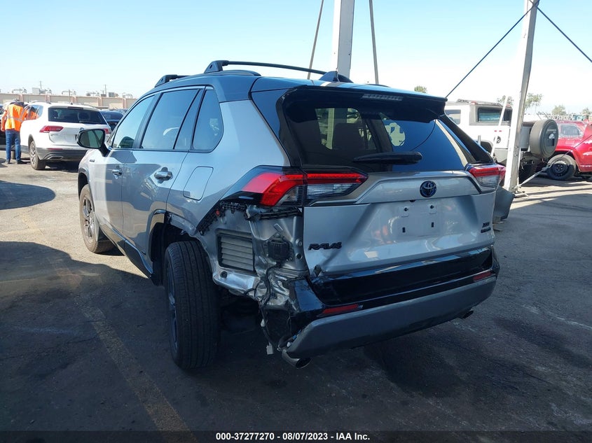 VIN 4T3E6RFVXMU038848 2021 TOYOTA RAV4 HYBRID XSE