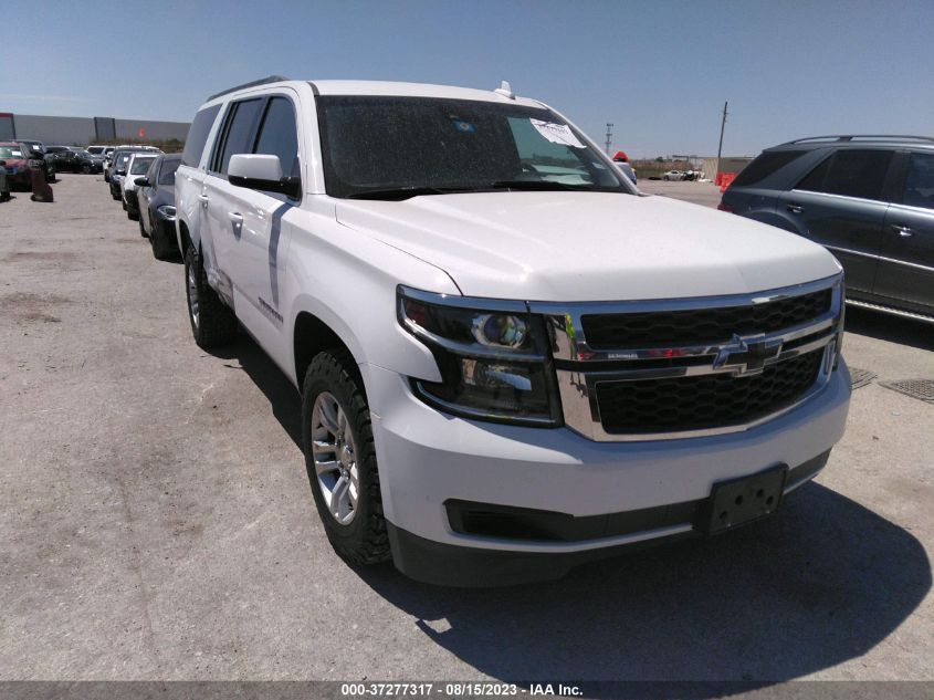 2017 CHEVROLET SUBURBAN LT - 1GNSCHKC4HR113762