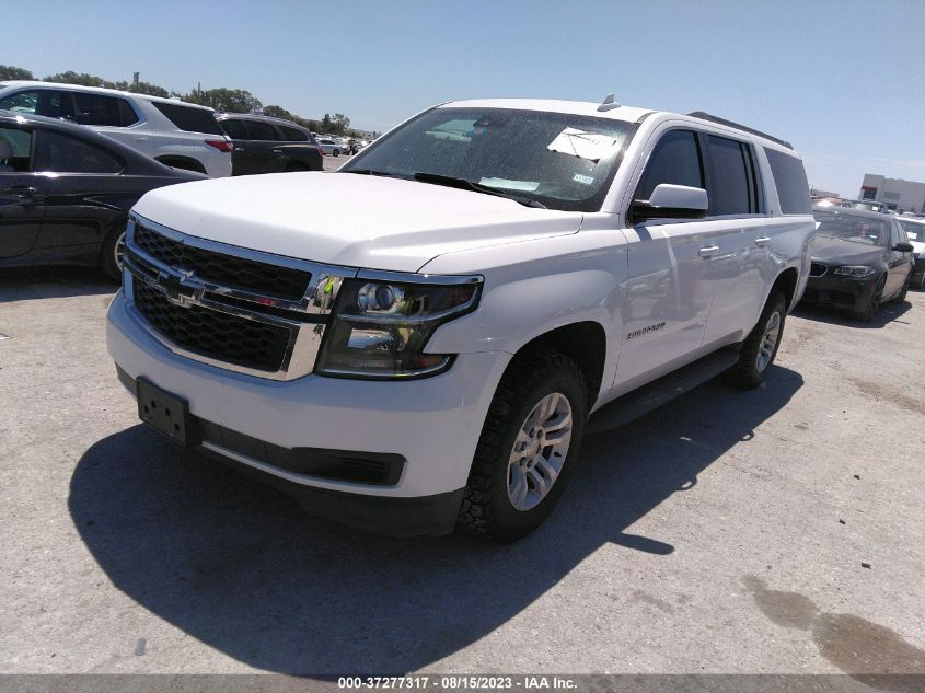 2017 CHEVROLET SUBURBAN LT - 1GNSCHKC4HR113762