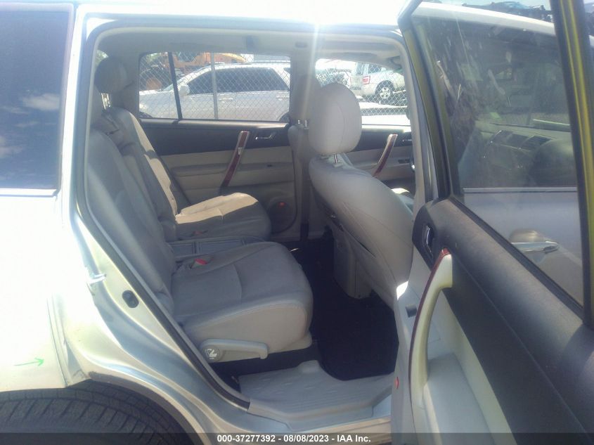 2013 TOYOTA HIGHLANDER HYBRID LIMITED JTEDC3EHXD2013160