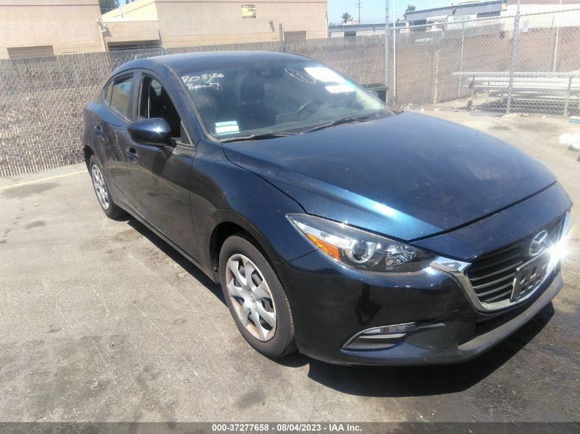 2018 MAZDA MAZDA3 4-DOOR SPORT - 3MZBN1U74JM264714