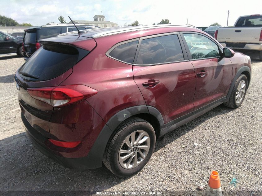 2016 HYUNDAI TUCSON LIMITED/SPORT AND ECO/SE - KM8J33A42GU227333