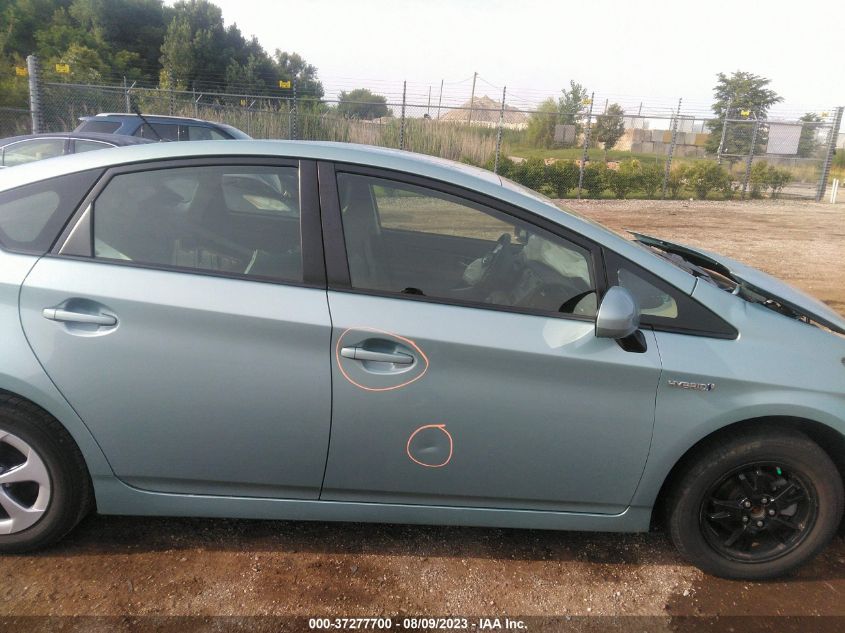 2013 TOYOTA PRIUS ONE/TWO/THREE/FOUR/FIVE - JTDKN3DU9D1686161
