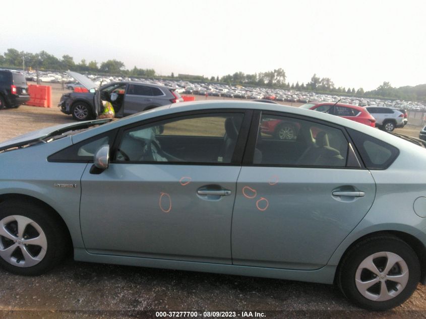 2013 TOYOTA PRIUS ONE/TWO/THREE/FOUR/FIVE - JTDKN3DU9D1686161