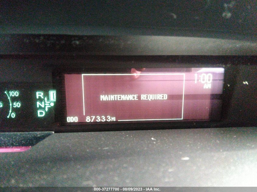 2013 TOYOTA PRIUS ONE/TWO/THREE/FOUR/FIVE - JTDKN3DU9D1686161
