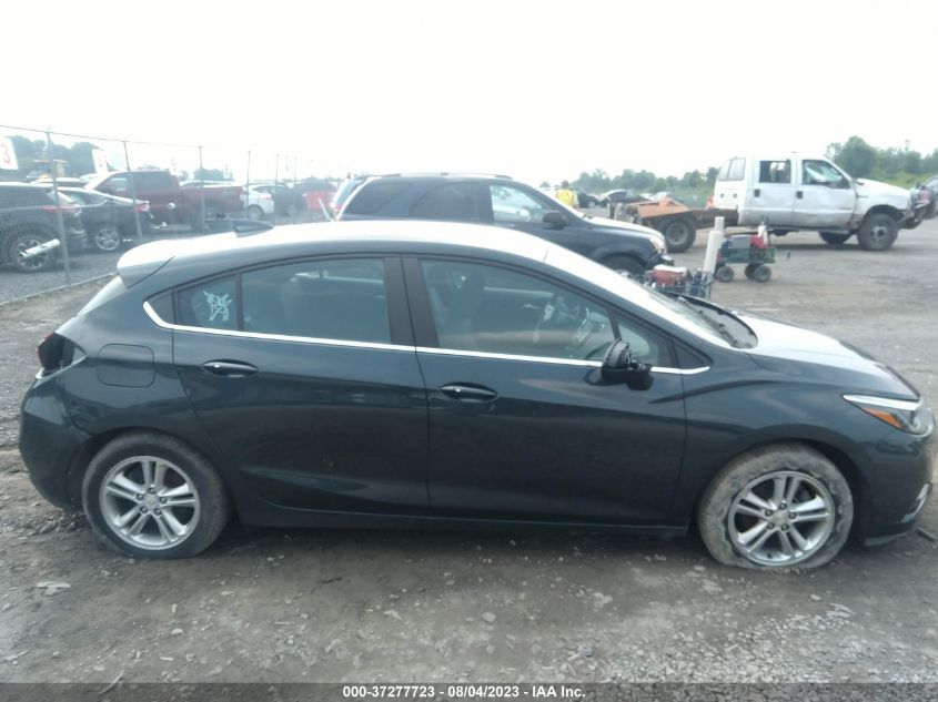 2017 CHEVROLET CRUZE LT - 3G1BE6SM4HS611787