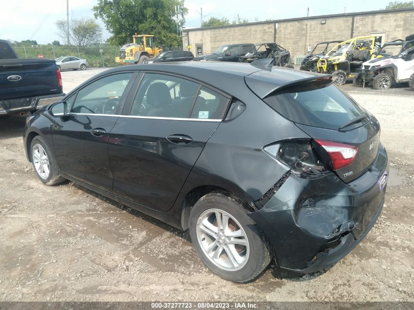 2017 CHEVROLET CRUZE LT - 3G1BE6SM4HS611787