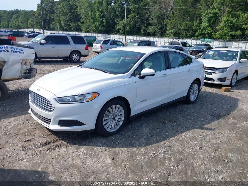 2015 FORD FUSION S HYBRID - 3FA6P0UUXFR246930