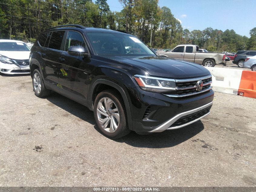 2021 VOLKSWAGEN ATLAS 3.6L V6 SE W/TECHNOLOGY - 1V2HR2CA7MC544085
