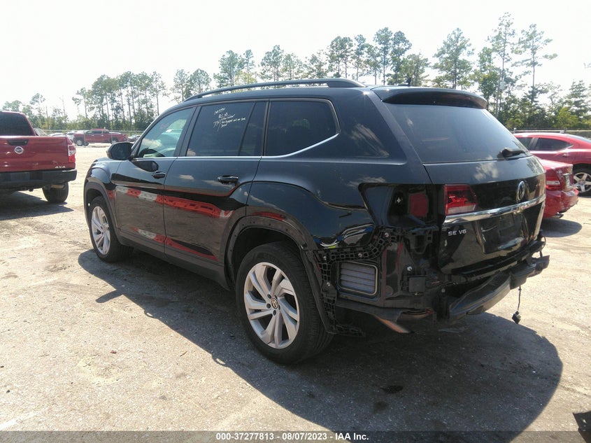VIN 1V2HR2CA7MC544085 2021 VOLKSWAGEN ATLAS 3.6L V6 SE W/TECHNOLOGY