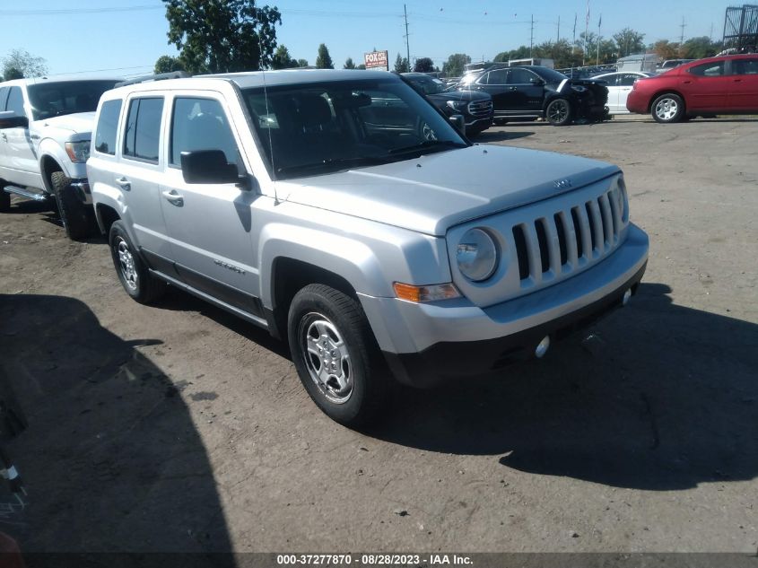 2013 JEEP PATRIOT SPORT - 1C4NJPBA5DD272785