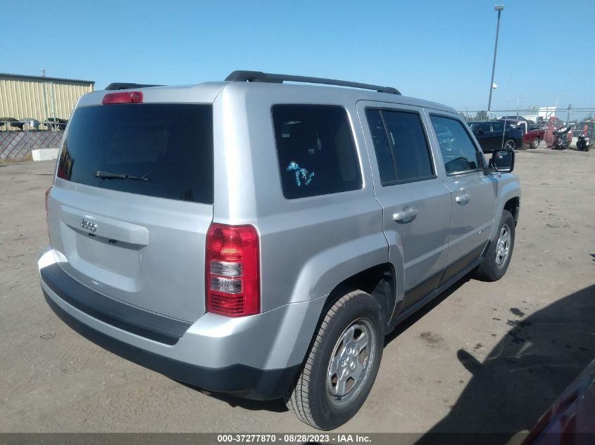 2013 JEEP PATRIOT SPORT - 1C4NJPBA5DD272785