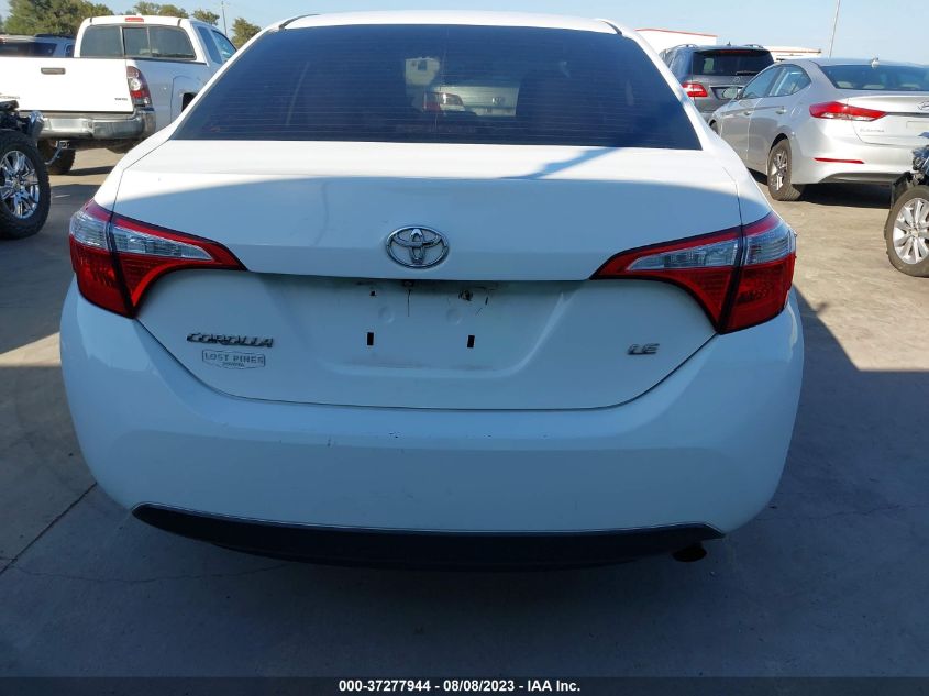 2016 TOYOTA COROLLA L/LE/S/S PLUS/LE PLUS - 5YFBURHE0GP489257