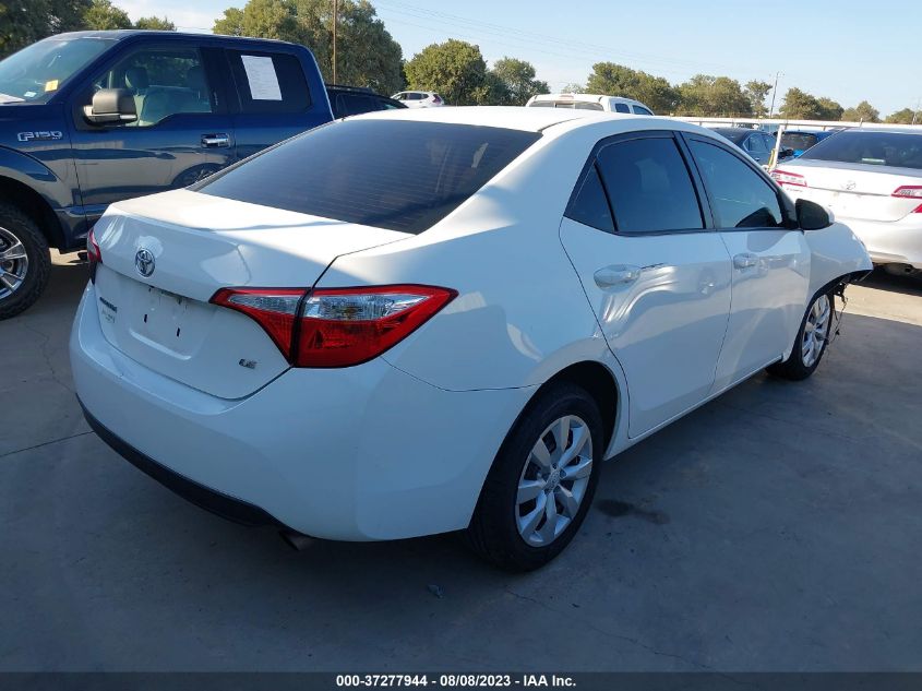 2016 TOYOTA COROLLA L/LE/S/S PLUS/LE PLUS - 5YFBURHE0GP489257