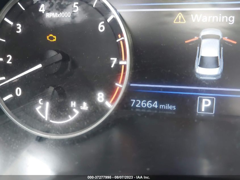 2019 NISSAN ALTIMA 2.5 SR - 1N4BL4CV7KC130850