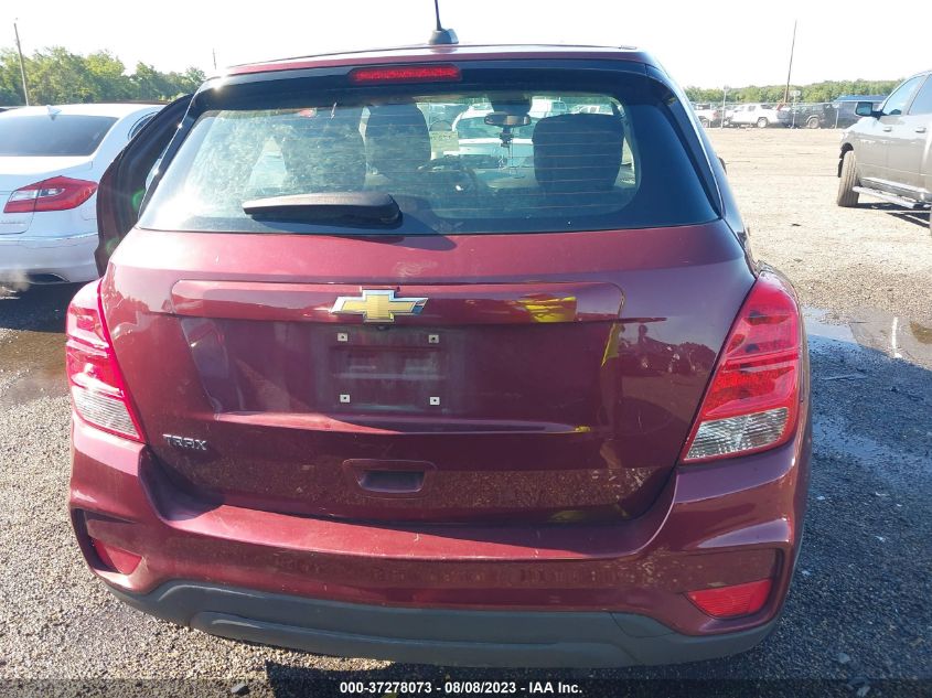 2017 CHEVROLET TRAX LS - 3GNCJKSB7HL146342