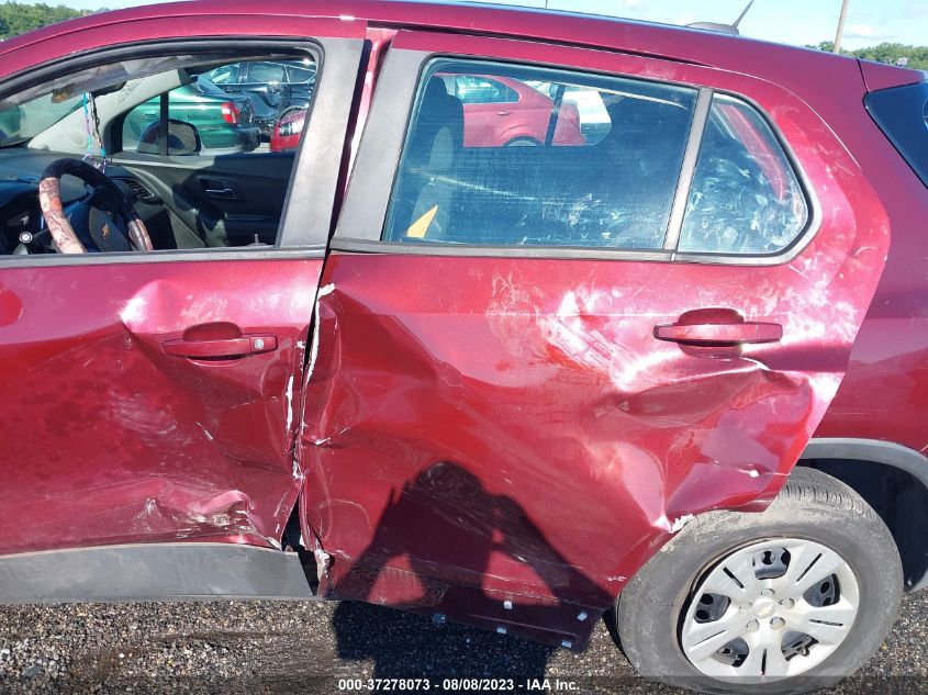 2017 CHEVROLET TRAX LS - 3GNCJKSB7HL146342