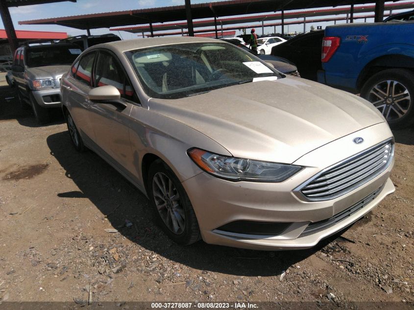 2017 FORD FUSION SE - 3FA6P0HD7HR190300