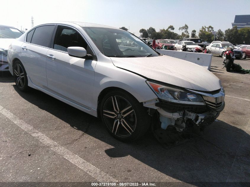 2017 HONDA ACCORD SEDAN SPORT - 1HGCR2F59HA155073