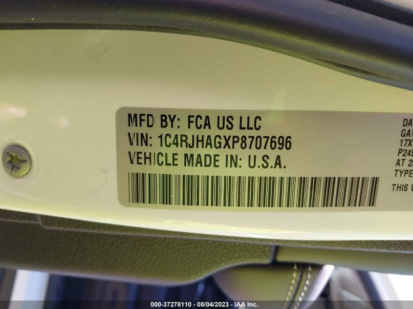 2023 JEEP GRAND CHEROKEE LAREDO - 1C4RJHAGXP8707696