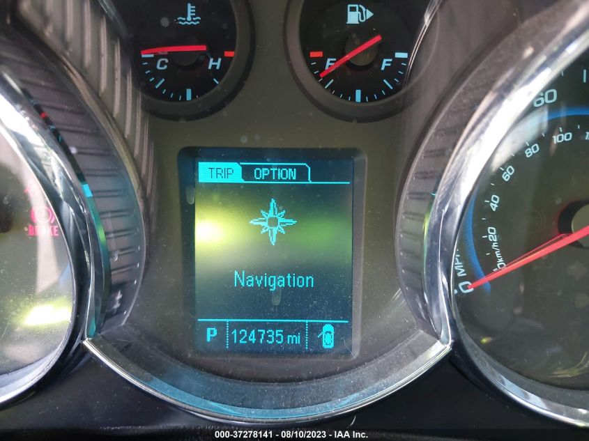 2014 CHEVROLET CRUZE LTZ - 1G1PG5SB5E7186793